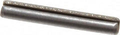 Value Collection - 3mm Diam x 20mm Long Slotted Spring Pin - Grade 1070-1080 Steel, Plain Finish - Americas Industrial Supply