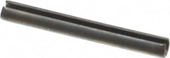 Value Collection - 3.5mm Diam x 30mm Long Slotted Spring Pin - Grade 1070-1080 Steel, Plain Finish - Americas Industrial Supply