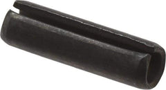 Value Collection - 4mm Diam x 14mm Long Slotted Spring Pin - Grade 1070-1080 Steel, Plain Finish - Americas Industrial Supply