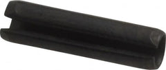 Value Collection - 4mm Diam x 16mm Long Slotted Spring Pin - Grade 1070-1080 Steel, Plain Finish - Americas Industrial Supply