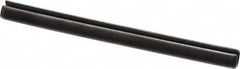 Value Collection - 4mm Diam x 50mm Long Slotted Spring Pin - Grade 1070-1080 Steel, Plain Finish - Americas Industrial Supply