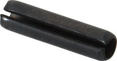 Value Collection - 5mm Diam x 20mm Long Slotted Spring Pin - Grade 1070-1080 Steel, Plain Finish - Americas Industrial Supply