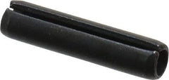 Value Collection - 5mm Diam x 22mm Long Slotted Spring Pin - Grade 1070-1080 Steel, Plain Finish - Americas Industrial Supply