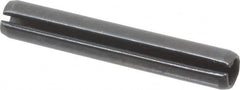 Value Collection - 5mm Diam x 32mm Long Slotted Spring Pin - Grade 1070-1080 Steel, Plain Finish - Americas Industrial Supply