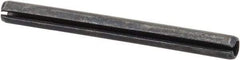 Value Collection - 5mm Diam x 55mm Long Slotted Spring Pin - Grade 1070-1080 Steel, Plain Finish - Americas Industrial Supply