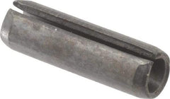 Value Collection - 6mm Diam x 20mm Long Slotted Spring Pin - Grade 1070-1080 Steel, Plain Finish - Americas Industrial Supply