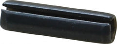 Value Collection - 6mm Diam x 22mm Long Slotted Spring Pin - Grade 1070-1080 Steel, Plain Finish - Americas Industrial Supply