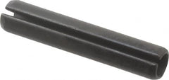 Value Collection - 6mm Diam x 32mm Long Slotted Spring Pin - Grade 1070-1080 Steel, Plain Finish - Americas Industrial Supply