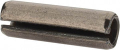 Value Collection - 8mm Diam x 26mm Long Slotted Spring Pin - Grade 1070-1080 Steel, Plain Finish - Americas Industrial Supply