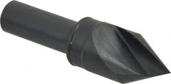 M.A. Ford - 3/4" Head Diam, 1/2" Shank Diam, 1 Flute 60° High Speed Steel Countersink - Americas Industrial Supply