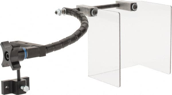 Flexbar - Drill Press Guards Type: Drill Press Shield with Base Shield Material: Lexan - Americas Industrial Supply