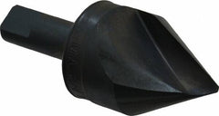 M.A. Ford - 1-1/4" Head Diam, 1/2" Shank Diam, 1 Flute 60° High Speed Steel Countersink - Americas Industrial Supply