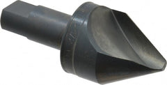 M.A. Ford - 1-1/2" Head Diam, 3/4" Shank Diam, 1 Flute 60° High Speed Steel Countersink - Americas Industrial Supply