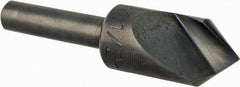 M.A. Ford - 1/2" Head Diam, 1/4" Shank Diam, 1 Flute 82° High Speed Steel Countersink - Americas Industrial Supply