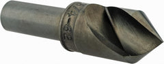 M.A. Ford - 3/4" Head Diam, 1/2" Shank Diam, 1 Flute 82° High Speed Steel Countersink - Americas Industrial Supply