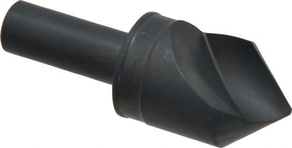 M.A. Ford - 1" Head Diam, 1/2" Shank Diam, 1 Flute 82° High Speed Steel Countersink - Americas Industrial Supply