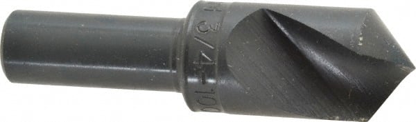 M.A. Ford - 3/4" Head Diam, 1/2" Shank Diam, 1 Flute 100° High Speed Steel Countersink - Americas Industrial Supply