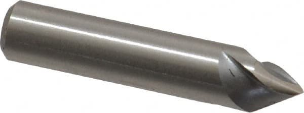 M.A. Ford - 1/4" Head Diam, 1/4" Shank Diam, 3 Flute 60° High Speed Steel Countersink - Americas Industrial Supply