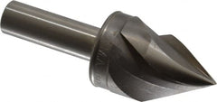 M.A. Ford - 1-1/8" Head Diam, 1/2" Shank Diam, 3 Flute 60° High Speed Steel Countersink - Americas Industrial Supply