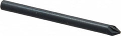 M.A. Ford - 1/8" Head Diam, 1/8" Shank Diam, 6 Flute 60° High Speed Steel Countersink - Americas Industrial Supply