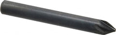 M.A. Ford - 1/4" Head Diam, 1/4" Shank Diam, 6 Flute 60° High Speed Steel Countersink - Americas Industrial Supply