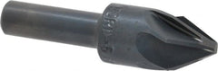 M.A. Ford - 5/8" Head Diam, 3/8" Shank Diam, 6 Flute 60° High Speed Steel Countersink - Americas Industrial Supply