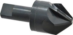 M.A. Ford - 1-1/2" Head Diam, 3/4" Shank Diam, 6 Flute 82° High Speed Steel Countersink - Americas Industrial Supply
