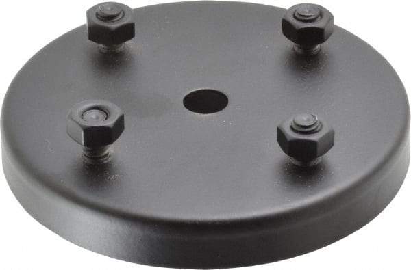 Electrix - Task & Machine Light Magnetic Base Mount - Black, For Use with 1020, 1022, 2002, 7288, 7298, 7300, 7333, 7720, 7722, 7730 Machine Lights - Americas Industrial Supply