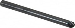 M.A. Ford - 1/8" Head Diam, 1/8" Shank Diam, 6 Flute 90° High Speed Steel Countersink - Americas Industrial Supply