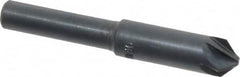 M.A. Ford - 5/16" Head Diam, 1/4" Shank Diam, 6 Flute 90° High Speed Steel Countersink - Americas Industrial Supply
