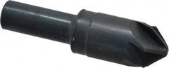 M.A. Ford - 3/4" Head Diam, 1/2" Shank Diam, 6 Flute 90° High Speed Steel Countersink - Americas Industrial Supply
