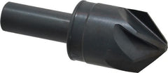 M.A. Ford - 1" Head Diam, 1/2" Shank Diam, 6 Flute 90° High Speed Steel Countersink - Americas Industrial Supply