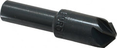 M.A. Ford - 1/2" Head Diam, 3/8" Shank Diam, 6 Flute 100° High Speed Steel Countersink - Americas Industrial Supply