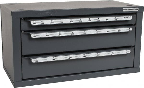 Huot - Letter A to Z Drill Bit Dispenser - Americas Industrial Supply