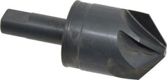 M.A. Ford - 1-1/4" Head Diam, 1/2" Shank Diam, 6 Flute 100° High Speed Steel Countersink - Americas Industrial Supply