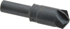 M.A. Ford - 3/4" Head Diam, 1/2" Shank Diam, 6 Flute 120° High Speed Steel Countersink - Americas Industrial Supply