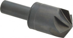 M.A. Ford - 1" Head Diam, 1/2" Shank Diam, 6 Flute 120° High Speed Steel Countersink - Americas Industrial Supply