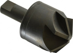 M.A. Ford - 2" Head Diam, 3/4" Shank Diam, 6 Flute 120° High Speed Steel Countersink - Americas Industrial Supply
