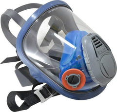 MSA - Series 3000, Size S Full Face Respirator - 4-Point Suspension, Bayonet Connection - Americas Industrial Supply