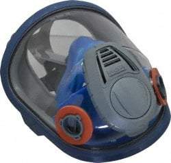 MSA - Series 3000, Size L Full Face Respirator - 4-Point Suspension, Bayonet Connection - Americas Industrial Supply