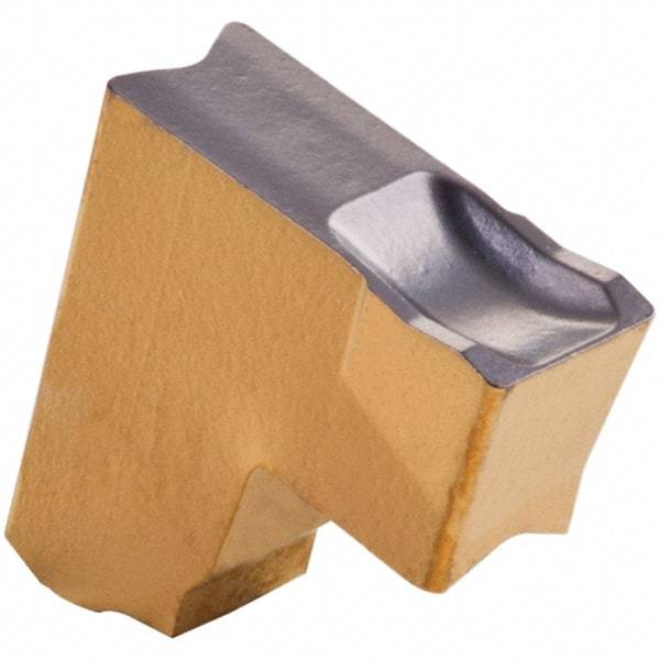 Iscar - TAG4 C IC20 Grade, 0.1575" Cutting Width, Carbide Cutoff Insert - 0° Neutral Lead Angle, 0.0094" Cnr Rad, Single End - Americas Industrial Supply
