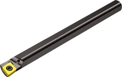 Sandvik Coromant - 12mm Min Bore Diam, 125mm OAL, 10mm Shank Diam, A..SCLCR/L Indexable Boring Bar - Screw-On Holding Method - Americas Industrial Supply