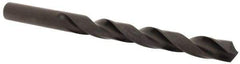 Hertel - 10.8mm 118° High Speed Steel Jobber Drill - Oxide Finish, Right Hand Cut, Spiral Flute, Straight Shank, 140mm OAL, Standard Point - Americas Industrial Supply