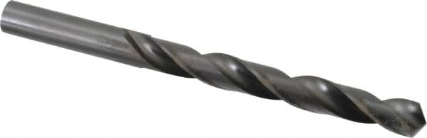 Hertel - 12mm 118° High Speed Steel Jobber Drill - Oxide Finish, Right Hand Cut, Spiral Flute, Straight Shank, 149mm OAL, Standard Point - Americas Industrial Supply