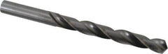 Hertel - 12mm 118° High Speed Steel Jobber Drill - Oxide Finish, Right Hand Cut, Spiral Flute, Straight Shank, 149mm OAL, Standard Point - Americas Industrial Supply