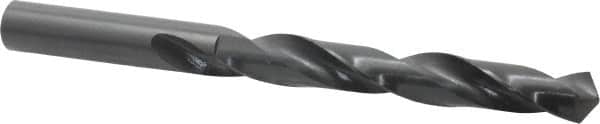 Hertel - 15.5mm 118° High Speed Steel Jobber Drill - Oxide Finish, Right Hand Cut, Spiral Flute, Straight Shank, 181mm OAL, Standard Point - Americas Industrial Supply
