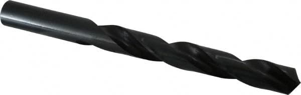 Hertel - 16mm 118° High Speed Steel Jobber Drill - Oxide Finish, Right Hand Cut, Spiral Flute, Straight Shank, 181mm OAL, Standard Point - Americas Industrial Supply