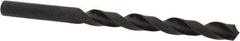 Hertel - 7.25mm 118° High Speed Steel Jobber Drill - Oxide Finish, Right Hand Cut, Spiral Flute, Straight Shank, 108mm OAL, Standard Point - Americas Industrial Supply