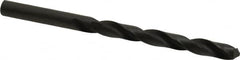 Hertel - 7.85114mm 118° High Speed Steel Jobber Drill - Oxide Finish, Right Hand Cut, Spiral Flute, Straight Shank, 114mm OAL, Standard Point - Americas Industrial Supply