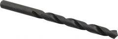Hertel - 8.8mm 118° High Speed Steel Jobber Drill - Oxide Finish, Right Hand Cut, Spiral Flute, Straight Shank, 124mm OAL, Standard Point - Americas Industrial Supply